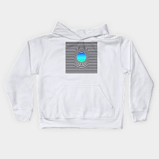 gravity (blue sky) Kids Hoodie